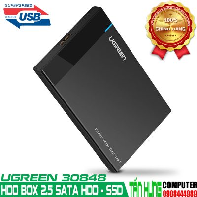 BOX 2,5" SATA HDD - SSD USB 3.0 UGREEN 30848