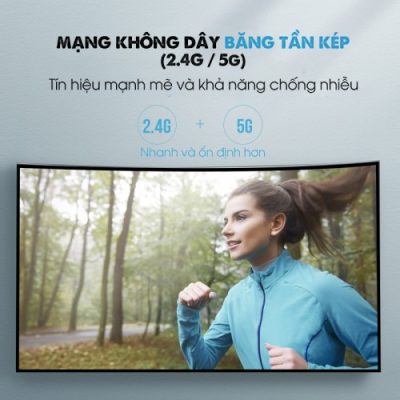 HDMI Không Dây 4K Kết nối Điện Thoại+LapTop+Máy tính bản lên Tivi Chính hãng Ugreen 60356 WiFi 2.4G/5G