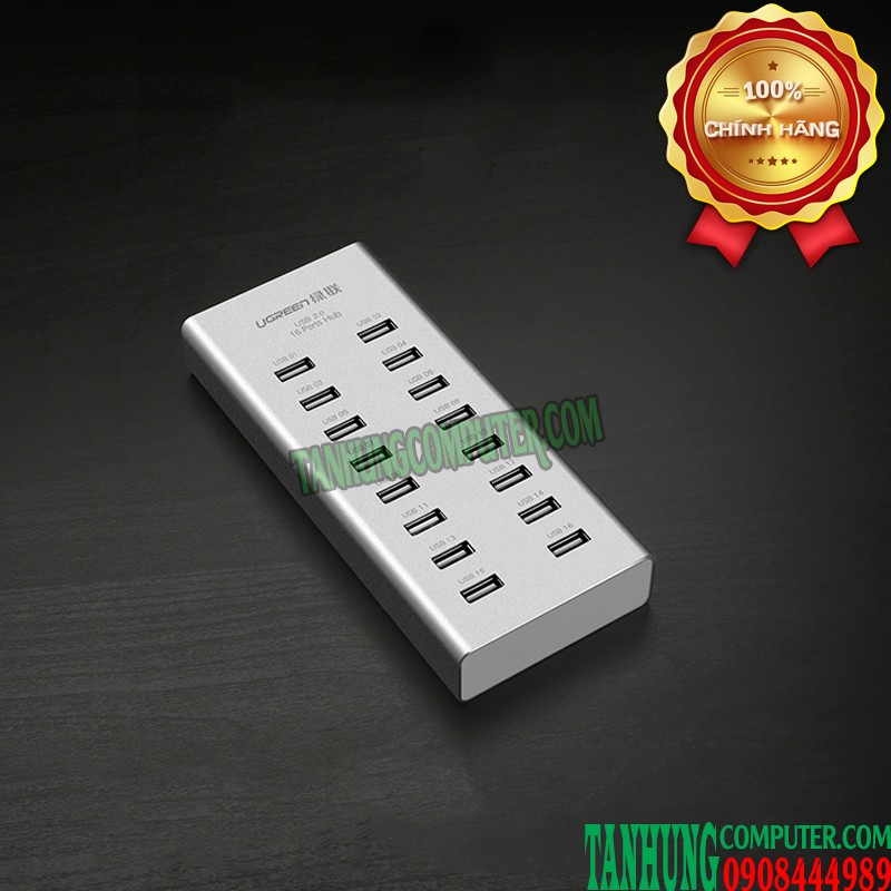 hub-usb-2-0-16-cong-ho-tro-nguon-12v-4a-cao-cap-ugreen-20298