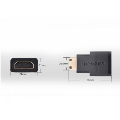 Đầu chuyển đổi Mini HDMI to HDMI chính hãng Ugreen 20101