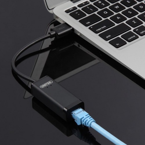 Cáp Chuyển USB 3.0 to Lan RJ45 10/100/1000Mbps Unitek Y-3470BK