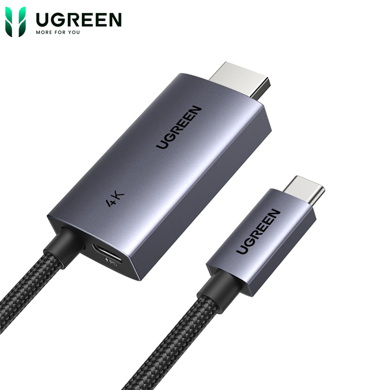 Cap Chuyen Doi Usb C To Hdmi 4k60hz Ho Tro Sac Pd 100w Dai 2m Ugreen 55330 Cm675 (11)