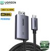 Cáp Chuyển Đổi USB-C to HDMI 4K@60Hz Hỗ Trợ Sạc PD 100W Dài 2M Ugreen 55330 CM675