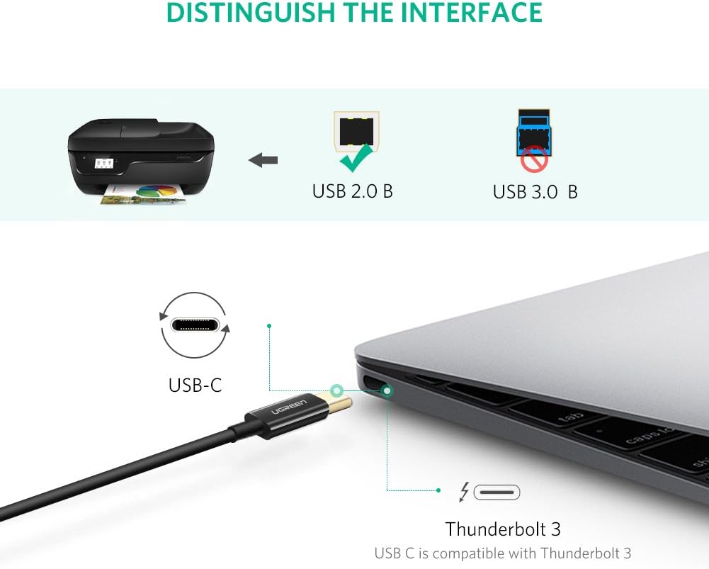 Cap May In Usb 2 0 Type C To Usb Type B Dai 1m Ugreen 80811 Us241 (1)