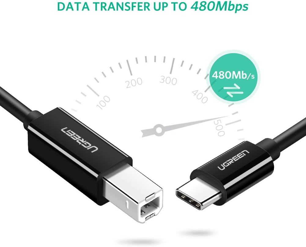 Cap May In Usb 2 0 Type C To Usb Type B Dai 1m Ugreen 80811 Us241 (5)